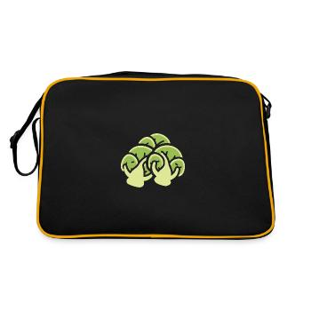Chou de Bruxelles - Sac Retro - noir/or - Dos