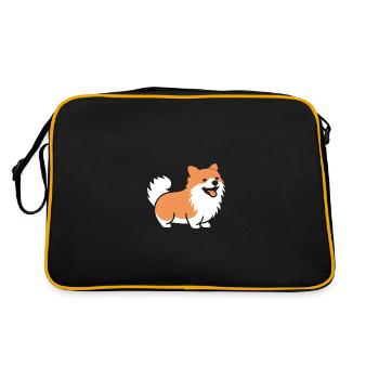 Spitz - Retro Bag - black/gold - Back