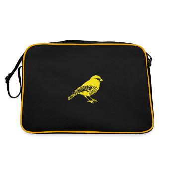 Canary - Retro Bag - black/gold - Back