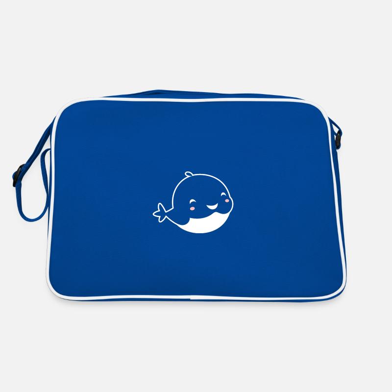 Bébé baleine Sac Retro