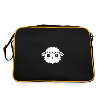 Sheep - Retro Bag - black/gold - Back