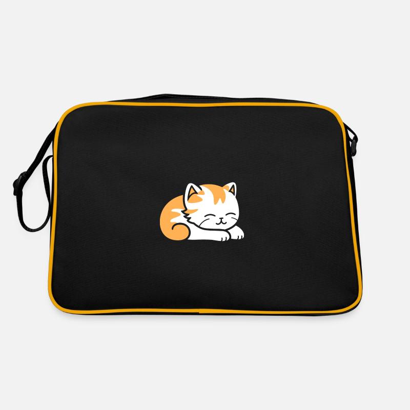 Bébé chat qui dors Sac Retro