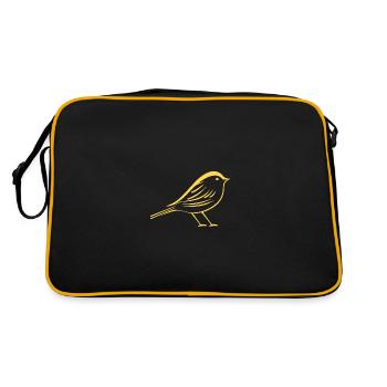 Canary - Retro Bag - black/gold - Back
