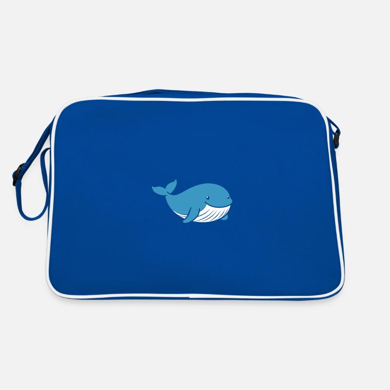 Bébé baleine Sac Retro