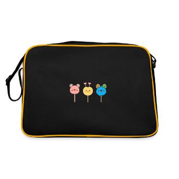 candy - Retro Bag - black/gold - Back