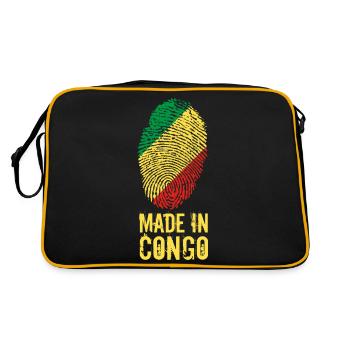 Made In Congo / Congo - Sac Retro - noir/or - Dos