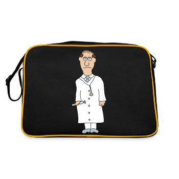 Docteur - Sac Retro - noir/or - Dos