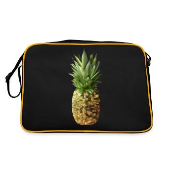 Ananas - Sac Retro - noir/or - Dos