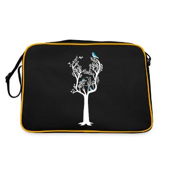 Guitar tree / songwriter musician gift idea - Retro Bag - black/gold - Back
