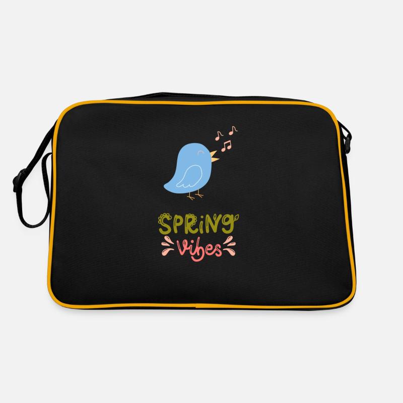 Spring Vibes - Frühling Retro Tasche
