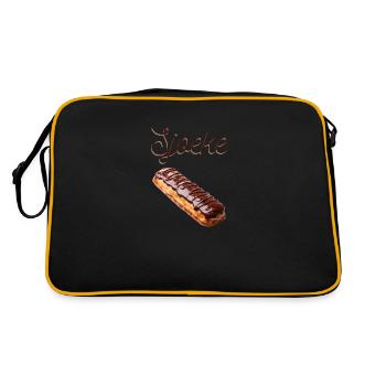 Sjoeke, dialecte anversois Chemises - Sac Retro - noir/or - Dos