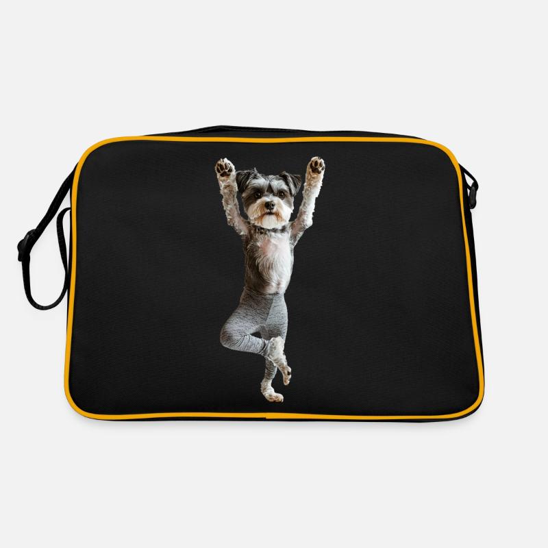 Schnauzer Retro Tasche