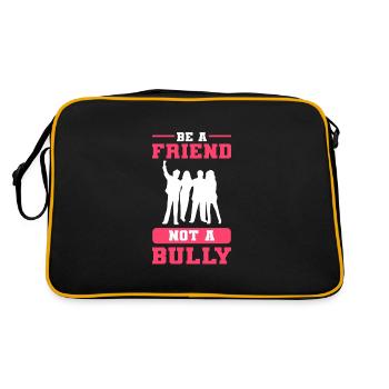 Bullying - Retro Bag - black/gold - Back