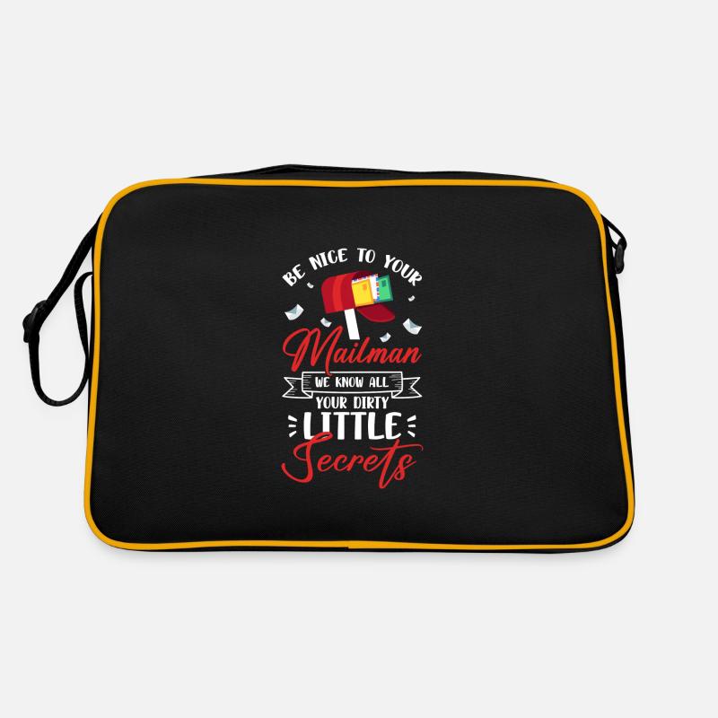 Post Parcel Delivery Mail Retro Bag