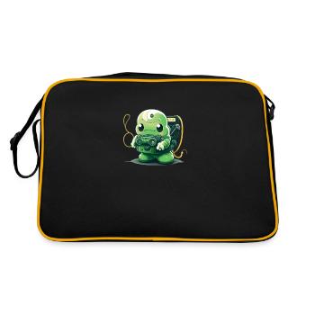 ghost - Retro Bag - black/gold - Back
