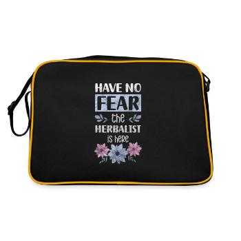 Healing Potion Nature Doctor - Retro Bag - black/gold - Back