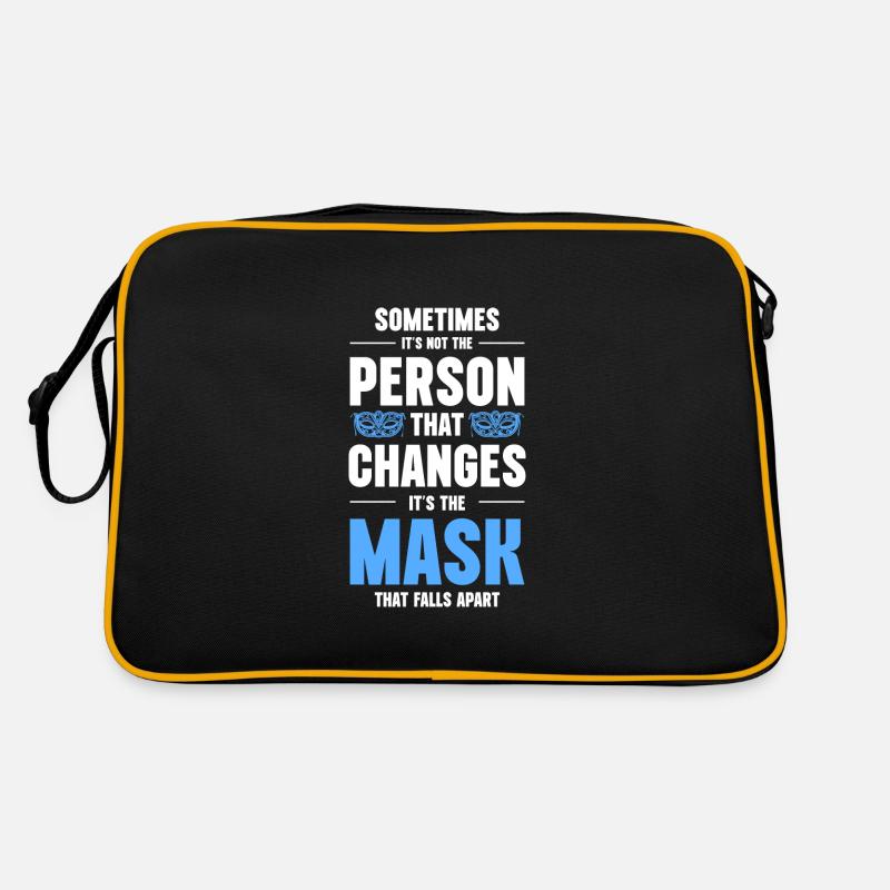 Mask Costume Parade Masked Retro Bag