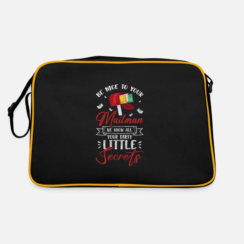 Deliverer Letters Retro Bag