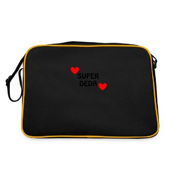 super Deda - Sac Retro - noir/or - Dos
