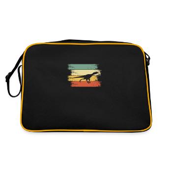 Dino - Retro Bag - black/gold - Back