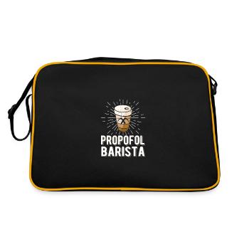 Propofol Barista - Laryngoscope Anesthésie Anesthésie - Sac Retro - noir/or - Dos