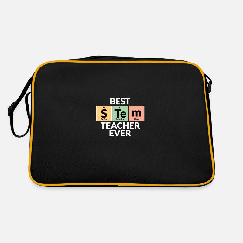 Best STEM Teacher Ever Retro Bag