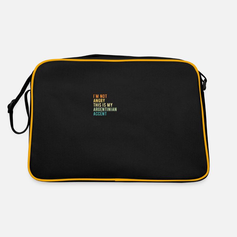 Je ne suis pas méchant, mon accent argentin Sac Retro