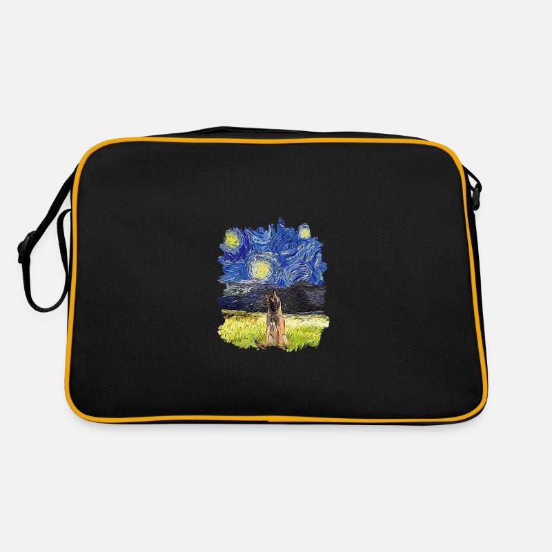 Starry Night - Belgian Tervuren Retro Bag