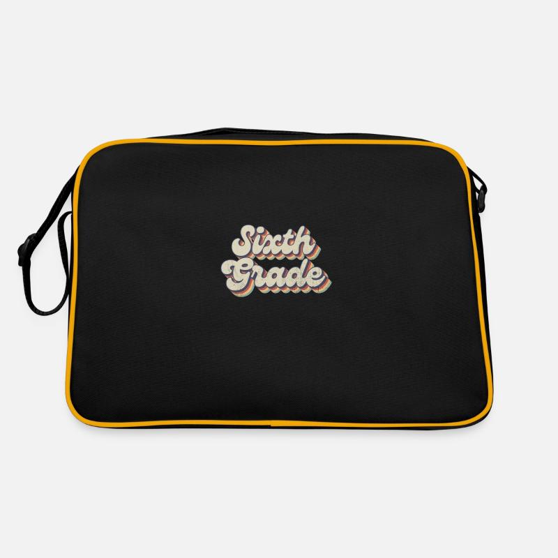 Boho Rainbow - Lehrer Der Sechsten Klasse Retro Tasche