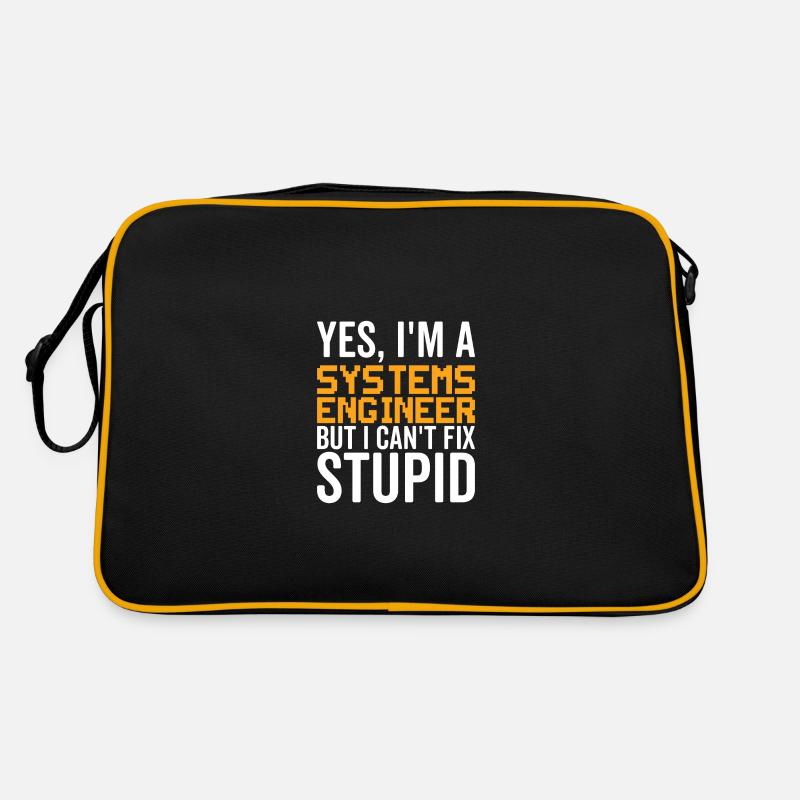 Stupid - Systems Engineer Retro Bag