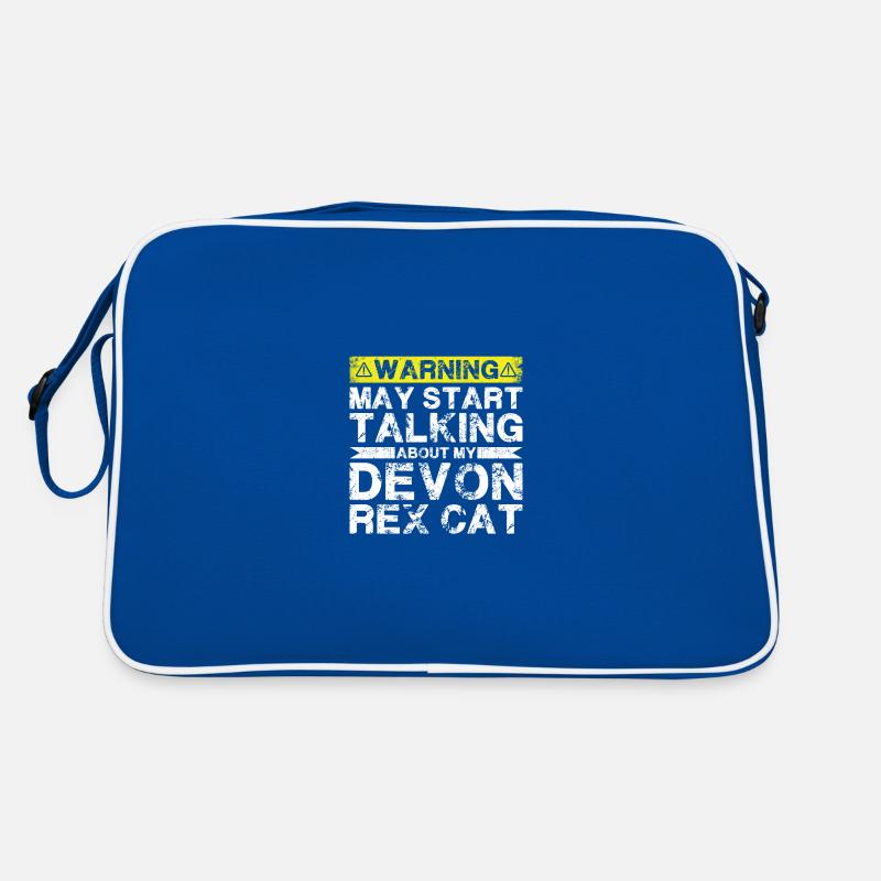 Speaking of Devon Rex Cat Retro Bag