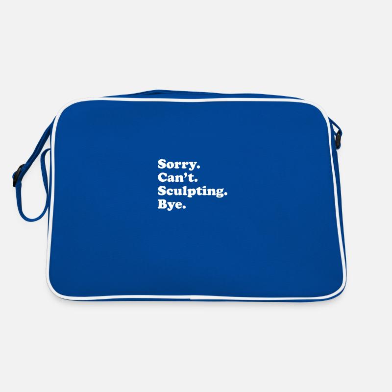 Sorry, Can't Bye - Sculpture Retro Bag