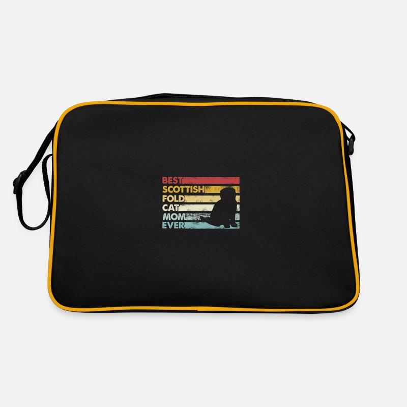 Best Mother Ever - Scottish Fold Cat Retro Bag