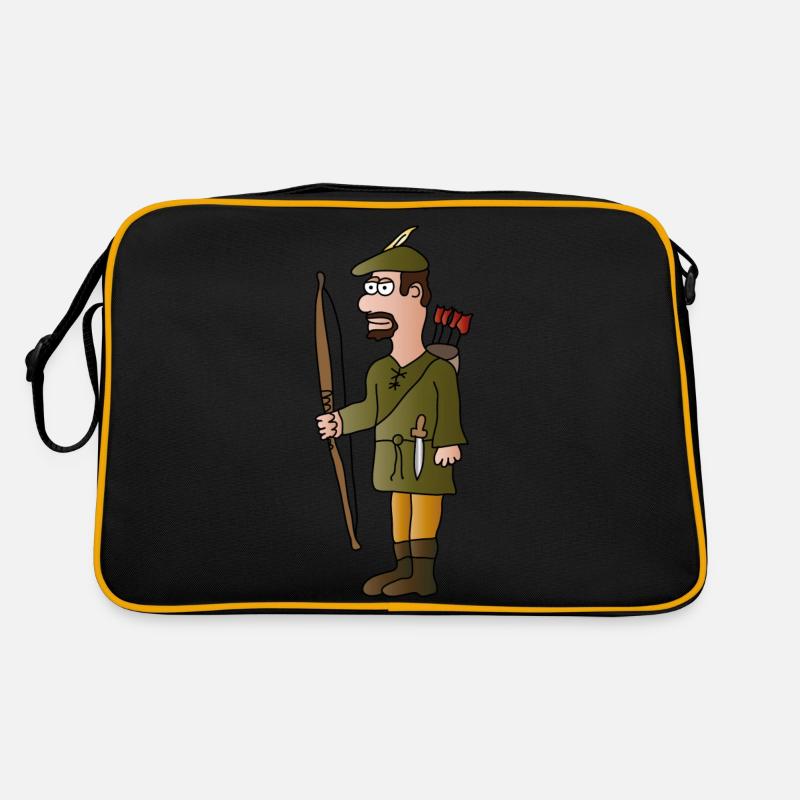 Bogenschütze Robin Retro Tasche