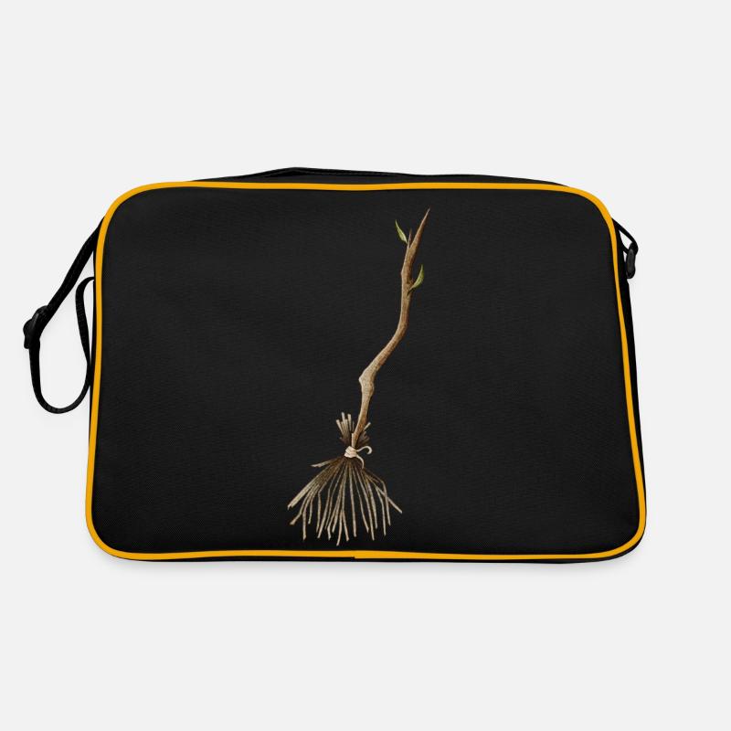 Witch's broom Retro Bag