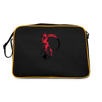 GOAT Montains - Sac Retro - noir/or - Dos