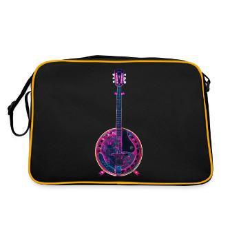 Banjo - Sac Retro - noir/or - Dos
