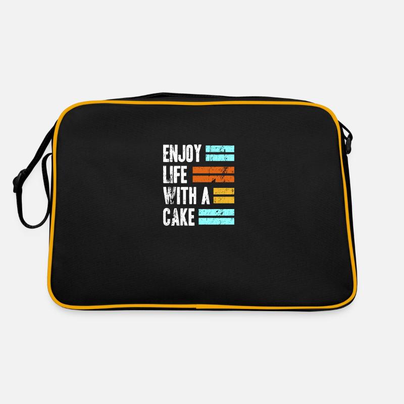 Kuchen Retro Tasche