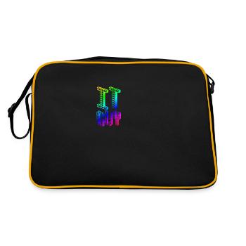 IT GUY | Nerd | | Computers Computer science - Retro Bag - black/gold - Back