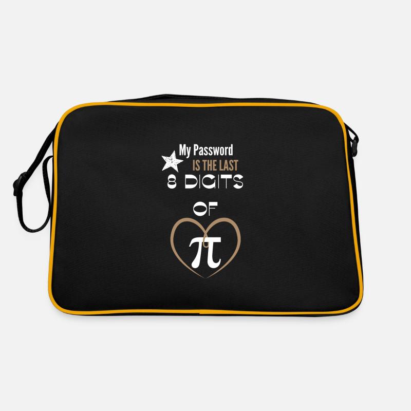My Password Is The Last 8 Digits Of Pi Mathematic Retro Bag