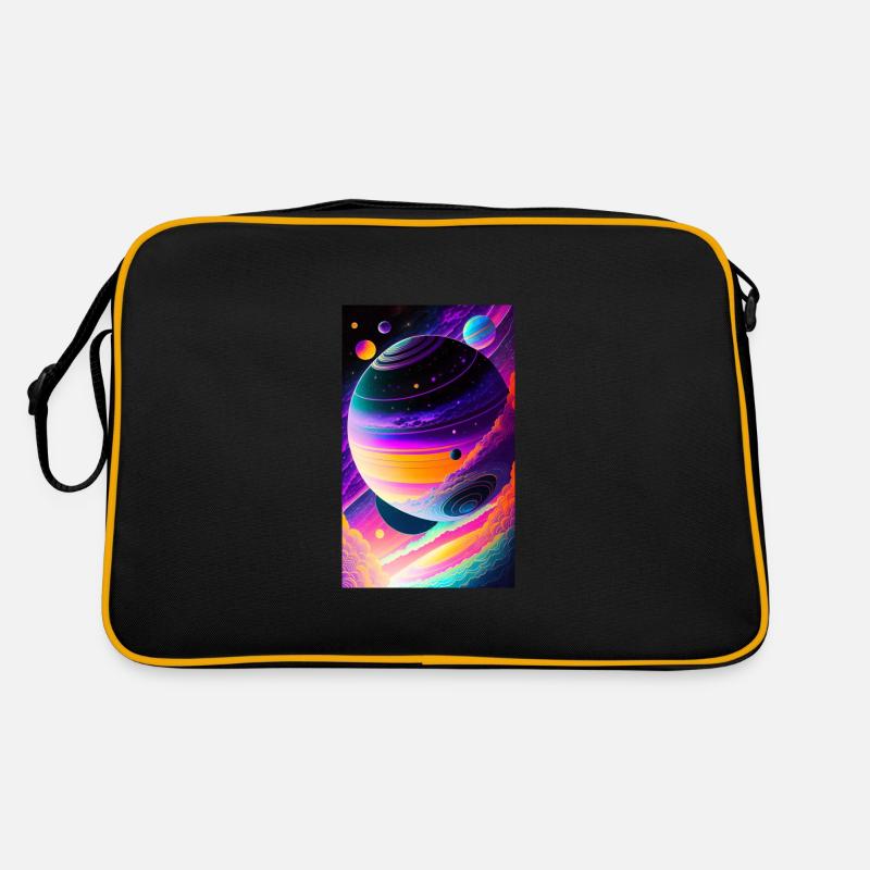 Solar System | Planets | Space | Star Retro Bag