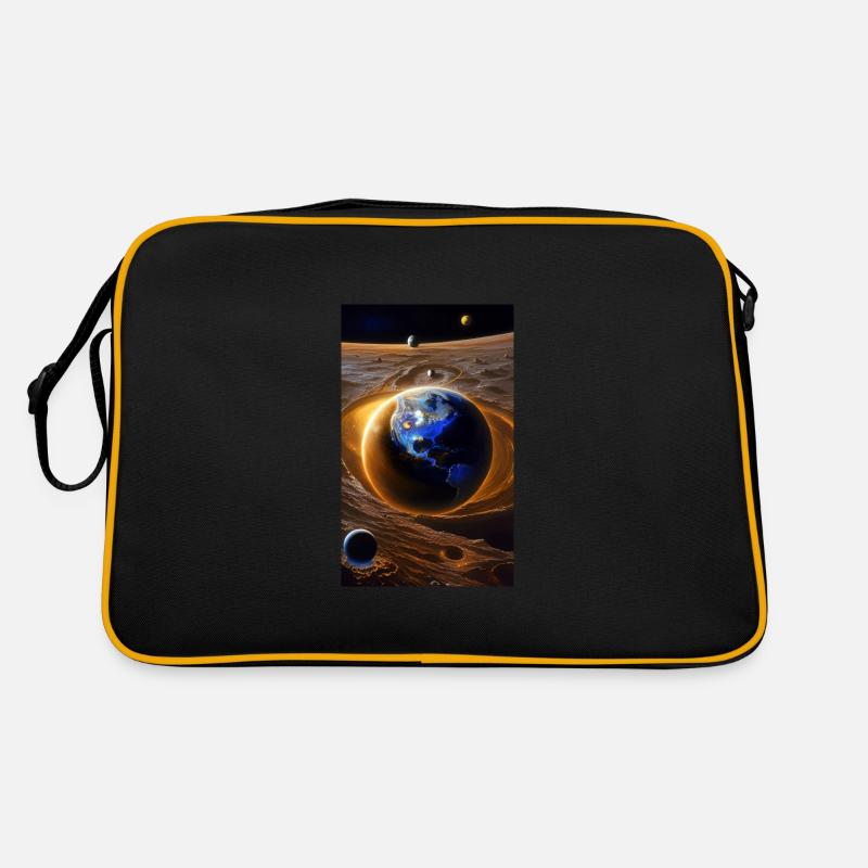 Système solaire | Planètes | Espace | Étoile Sac Retro
