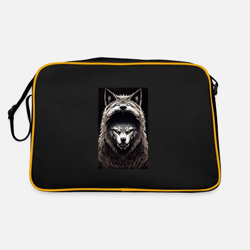 Werewolf | Wolf | Mythical creatures | Monsters | Mystical Retro Bag