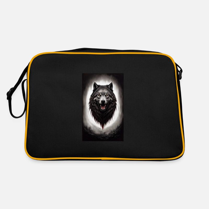 Werewolf | Wolf | Mythical creatures | Monsters | Mystical Retro Bag