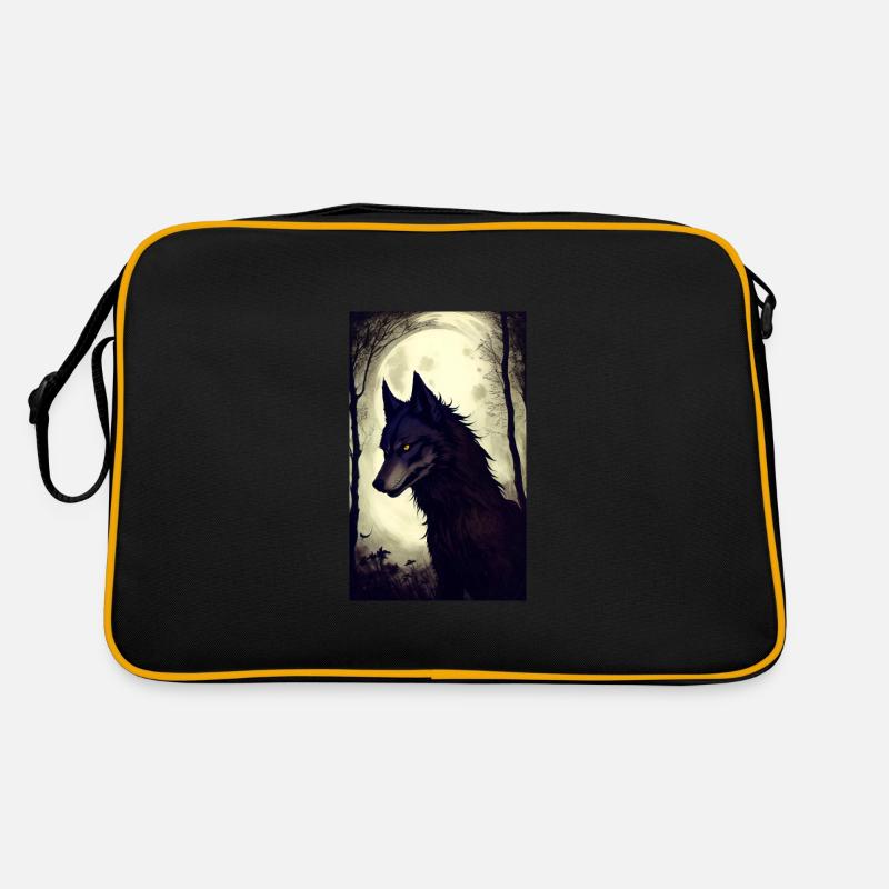 Werewolf | Wolf | Mythical creatures | Monsters | Mystical Retro Bag