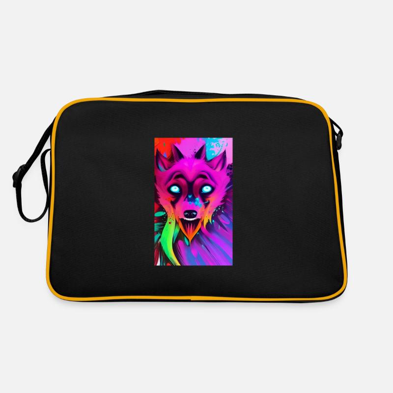 Werewolf | Wolf | Mythical creatures | Monsters | Mystical Retro Bag