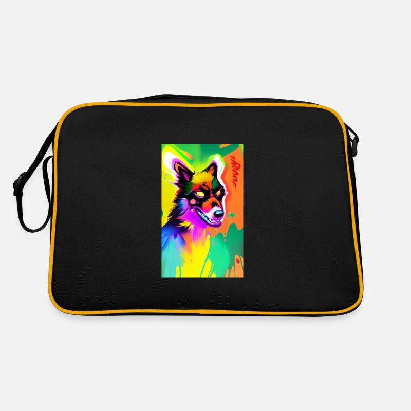 Werewolf | Wolf | Mythical creatures | Monsters | Mystical Retro Bag