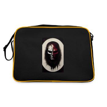 Extraterrestre | OVNI | Vaisseau spatial | PAU | étranger - Sac Retro - noir/or - Dos