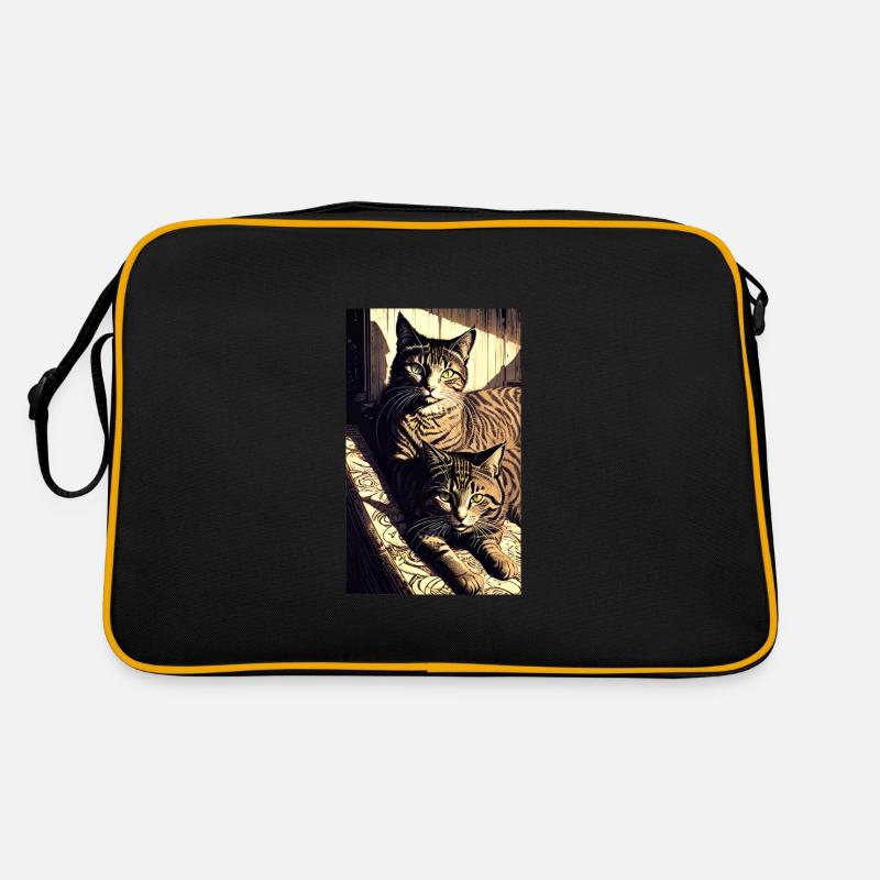 Cat | Pet | Cat Fan | cute | Kitten Retro Bag