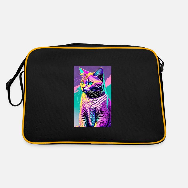 Cat | Pet | Cat Fan | cute | Kitten Retro Bag